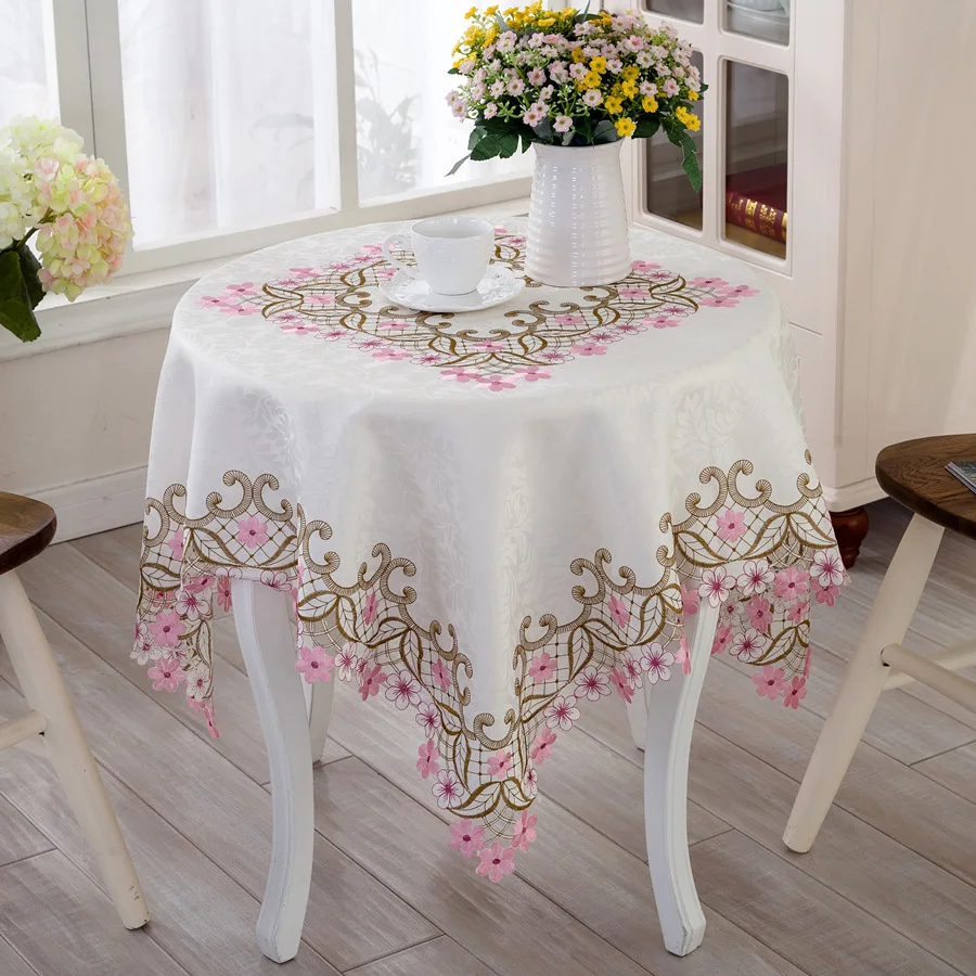 Гордая Роза вышитая скатерть чехол для кресла украшение покрытие стола крышка