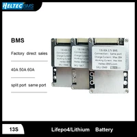 wholesale 48v bms 13s bms 40a 50a 60a bms balance ternary lithium board for ebikeelectric bicycle electric tools within 2000w