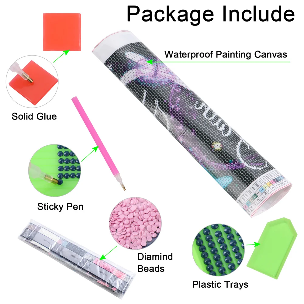 Набор для алмазной живописи со стрекозой комплект вышивки крестиком с