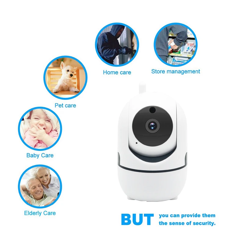 Умная IP камера WiFi Беспроводная CCTV камера наблюдения ИК ночного видения P2P ip-камера безопасности
