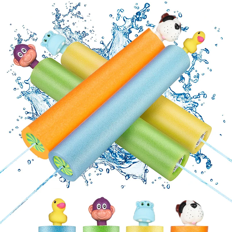 

Water Guns Blaster Pool Toys Outdoor for Kids Backyard Games Summer Outside Beach Gifts for Boys Girls Ages 3-12 Toddlers