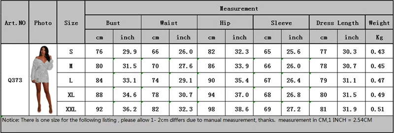 

Adogirl Fashion sexy Sequins Women Party Dress with Comfortable Lining V Neck Off Shoulder Ruched Long Sleeve Backless Club Wear