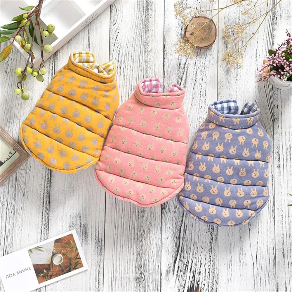 

Winter Pet Dog Coat Jacket Thicken Warm Clothes For Dogs Waterproof Double Wear Puppy Jumpsuits Chihuahua French Bulldog Clothes