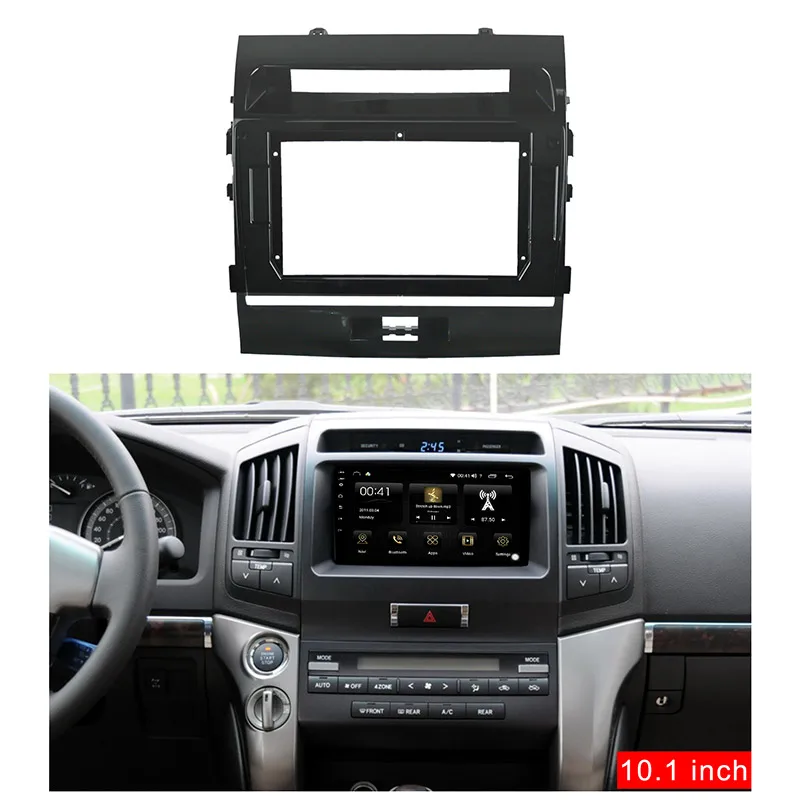 Автомобильная панель для TOYOTA LAND CRUISER 10 1 2015 2008 дюйма 2Din|Панели| |
