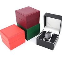 new black watch box cardboard present gift box rectangle high grade quartz watches packing box jewelry box christmas gift