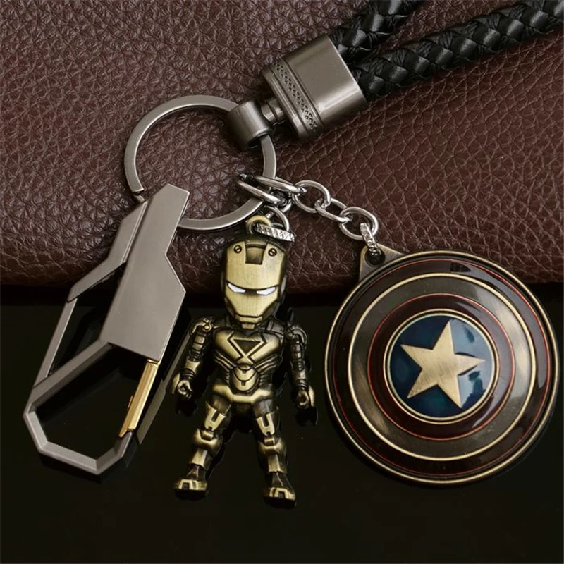 

The Avengers Figure Model Toys Spider-Man Captain America Iron Man Metal Model Figure Children Toy Adult Action Figures Gifts
