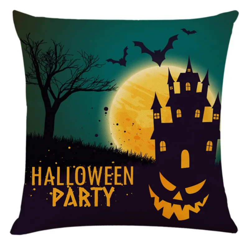 Чехол для подушки на Хэллоуин Осенний декоративный чехол дивана автомобиля