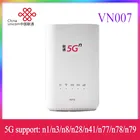 Новинка 5G China Unicom CPE VN007 VN007 + 2.3 Гбитс, беспроводное устройство CPE 5G NSASA NR n1n3n8n20n21n77n78n79 4G LTE Band138 5G CPE PRO