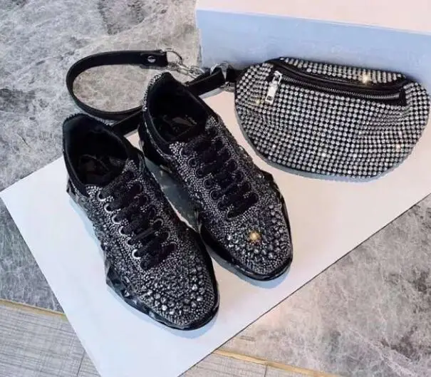 BONJEAN Bling Crysatl декорированные туфли на плоской подошве женские сапоги круглый