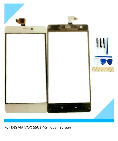 Экран дисплей с сенсорным для DIGMA VOX S503 4G с кодирующий преобразователь сенсорного экрана в сборе