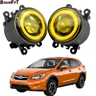 2 шт. для Subaru XV 2013 2014 2015 2016 автомобильные светодиодный ные Противотуманные фары ангельский глаз дневные ходовые огсветильник