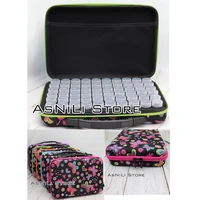 new 60 bottles diamond painting accessories container storage bag box carry case 5d butterfly diamond embroidery tools handbag