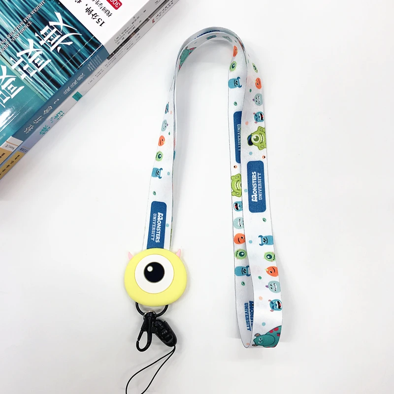 2 Милый мультяшный брелок ремешки на шею для ключей ID Card Pass Gym USB Phone lanyard DIY - Цвет: 2