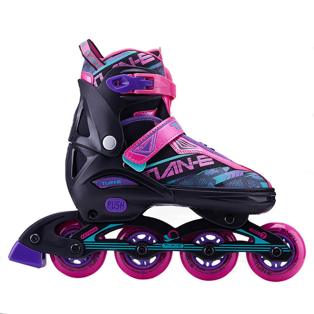 

Polypropylene-Pp Inline Roller Skates Adjustable Professional Adult Skating Shoe Sliding Free Sneaker Patins Sport Shoes