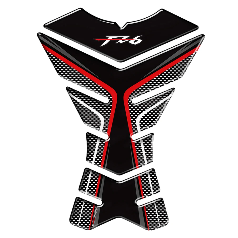 For YAMAHA FZ6 FZ6N Motorcycle Accessories 3D Carbon Fiber Fuel Tank Pad Protection Sticker Decal | Автомобили и мотоциклы