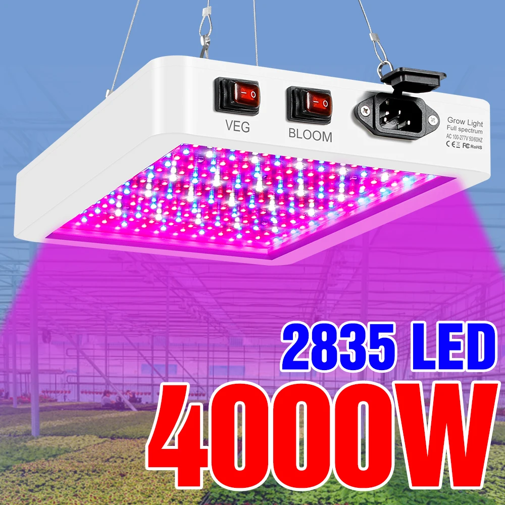4000W/5000W 216/312 светодиодный s полный спектр завода светать светильник Вег лампа для