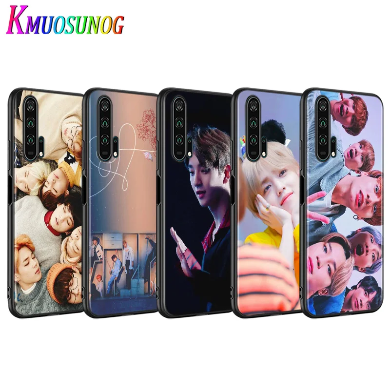 korean super star boys for huawei honor 30 20 10i 10 9c 9a 9s 9x 9n 9 8x 8a 8 7a 7c pro plus lite black phone case free global shipping