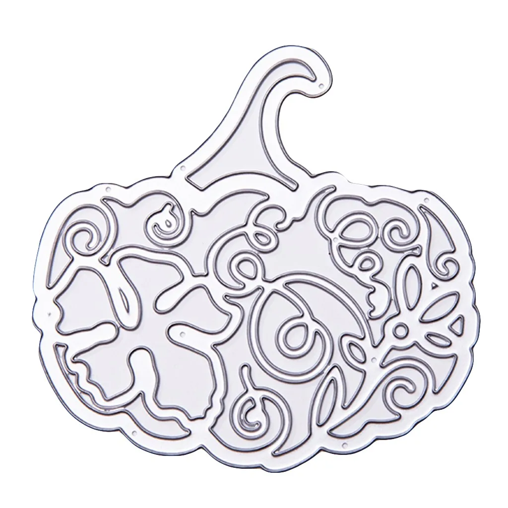 Вырубные штампы для Хэллоуина металлические тиснение трафарет карта альбом