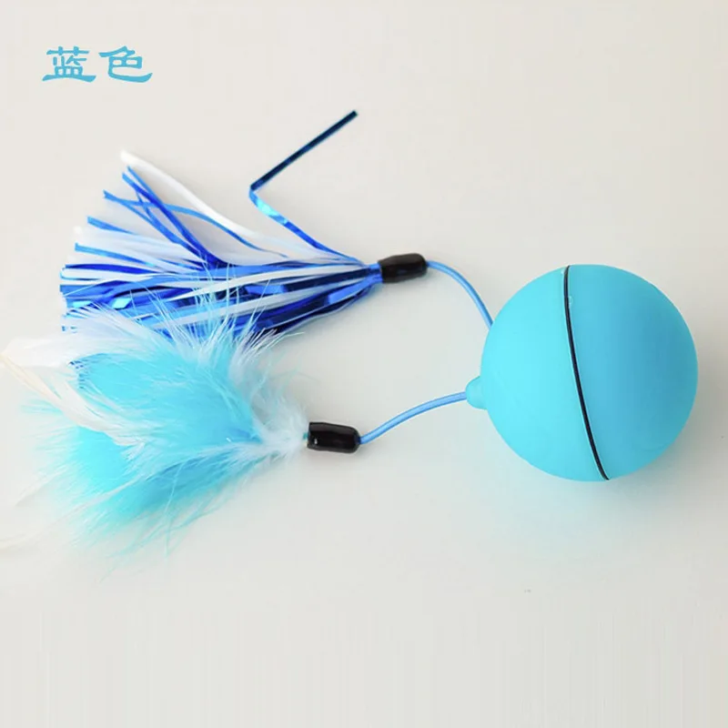 Горячий стиль Кот игрушечный мяч USB зарядка электрический питомец светодиодный