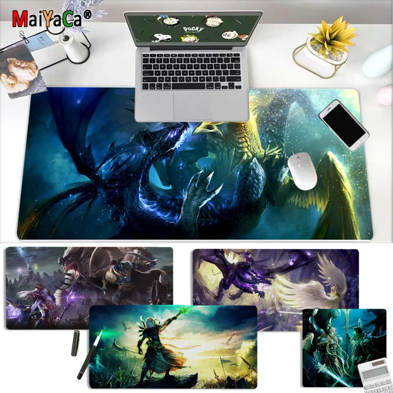 

MaiYaCa Vintage Cool Heroes of Might and Magic gamer play mats Mousepad Free Shipping Large Mouse Pad Keyboards Mat