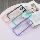 Мягкий Бампер Жесткий ПК прозрачный противоударный чехол для телефона для OPPO A5 2020  A9 2020 A11  A11X Прозрачный чехол для телефона с надписью в виде ракушки