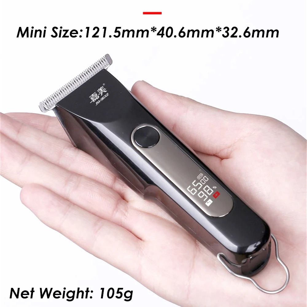 Машинка для стрижки волос перезаряжаемая Мужская миниатюрный триммер со