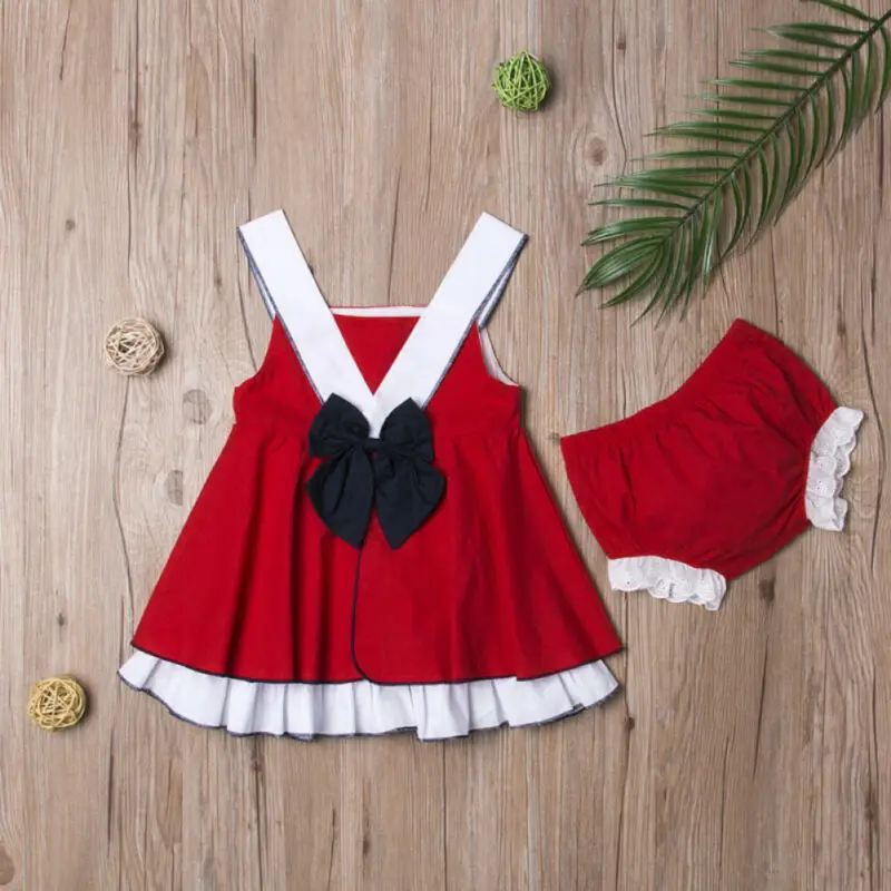 Новый брендовый комплект для малышей топы с оборками маленьких девочек