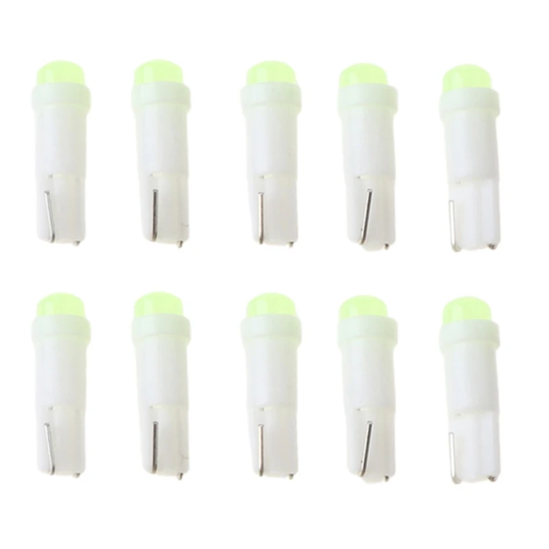 

10 шт./комплект, автомобильные светодиодсветодиодный лампы T5 T21E