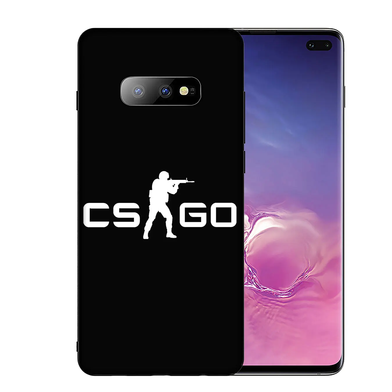 Мягкий силиконовый чехол для телефона IYICAO Counter Strike CS Go Samsung Galaxy S20 Ultra S10 Lite S9 S8 Plus S6 S7