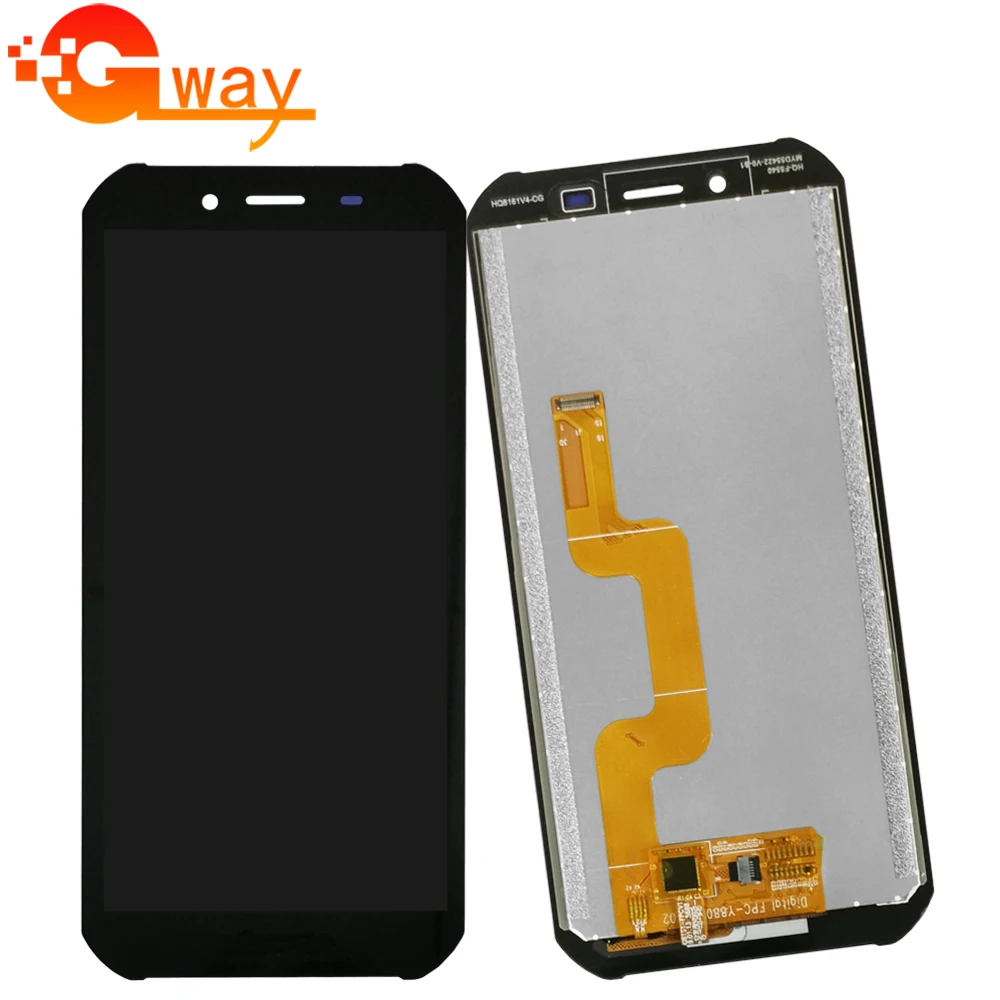 Протестированный ЖК-дисплей для Doogee S40+ кодирующий преобразователь сенсорного экрана в сборе для замены телефона S40