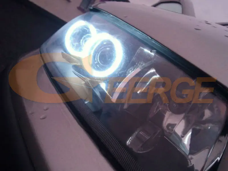 Отличные ультра яркие CCFL ангельские глазки Halo кольца комплект для FIAT PUNTO Mk2 188 1999