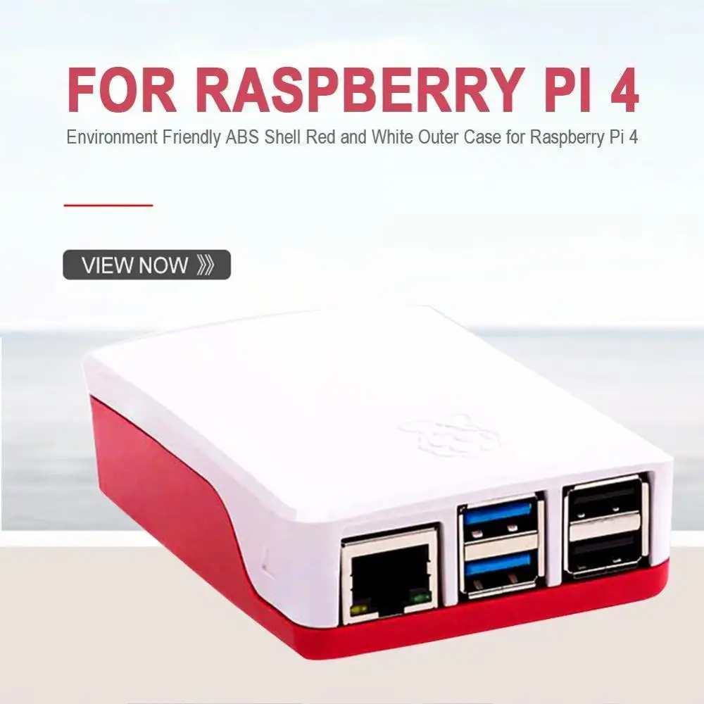 Чехол для Raspberry Pi 4 4B официальный корпус из абс pi от Foundation | Компьютеры и офис