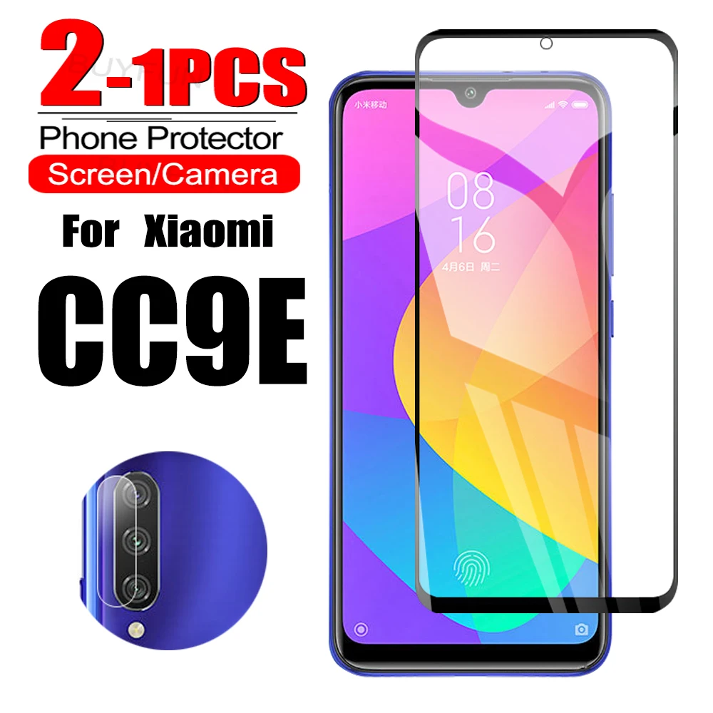 

1-2 шт Закаленное стекло протектор экрана для Xiaomi CC9E Взрывозащищенная защитная пленка для объектива камеры для Xiaomi CC9E CC 9 E