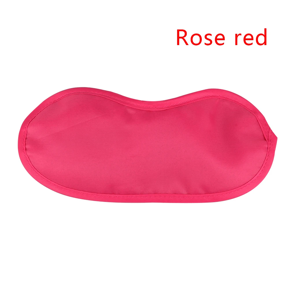 Rose red 1 шт., 3D мягкая маска для глаз, маска для сна, тени для век, мультяшное звездное небо, повязка на глаза, аксессуары для сна, инструменты для расслабления - Цвет: Rose red