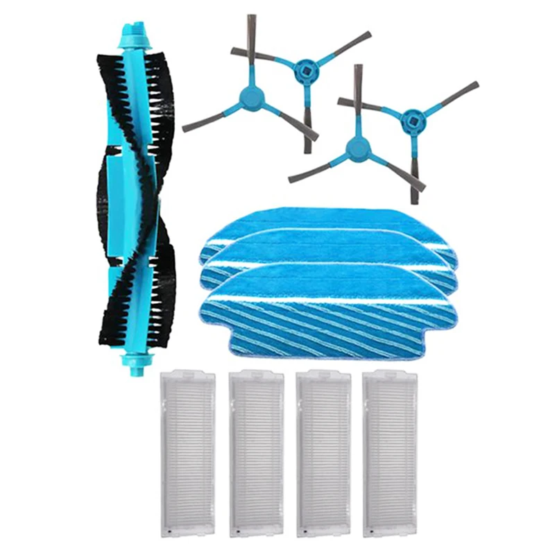 

Роликовая боковая щетка фильтр насадка на швабру для уборки из комплект для Cecotec Конга 3490 Робот Запчасти для пылесоса
