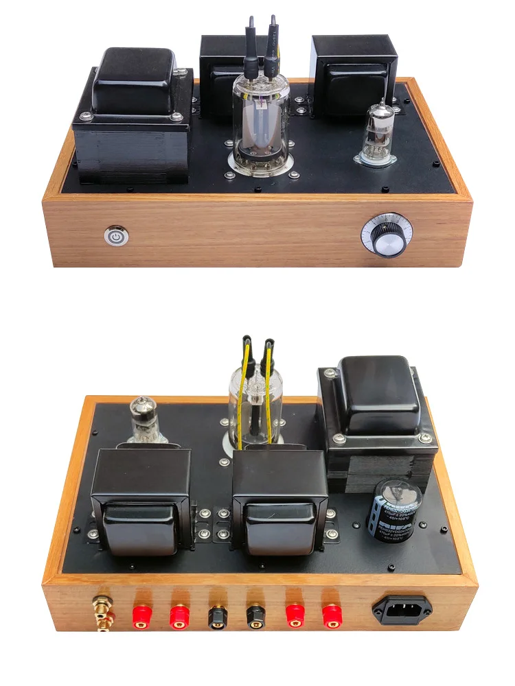 

6N2 pushes FU19 9W*2 stereo ET-2 tube amplifier