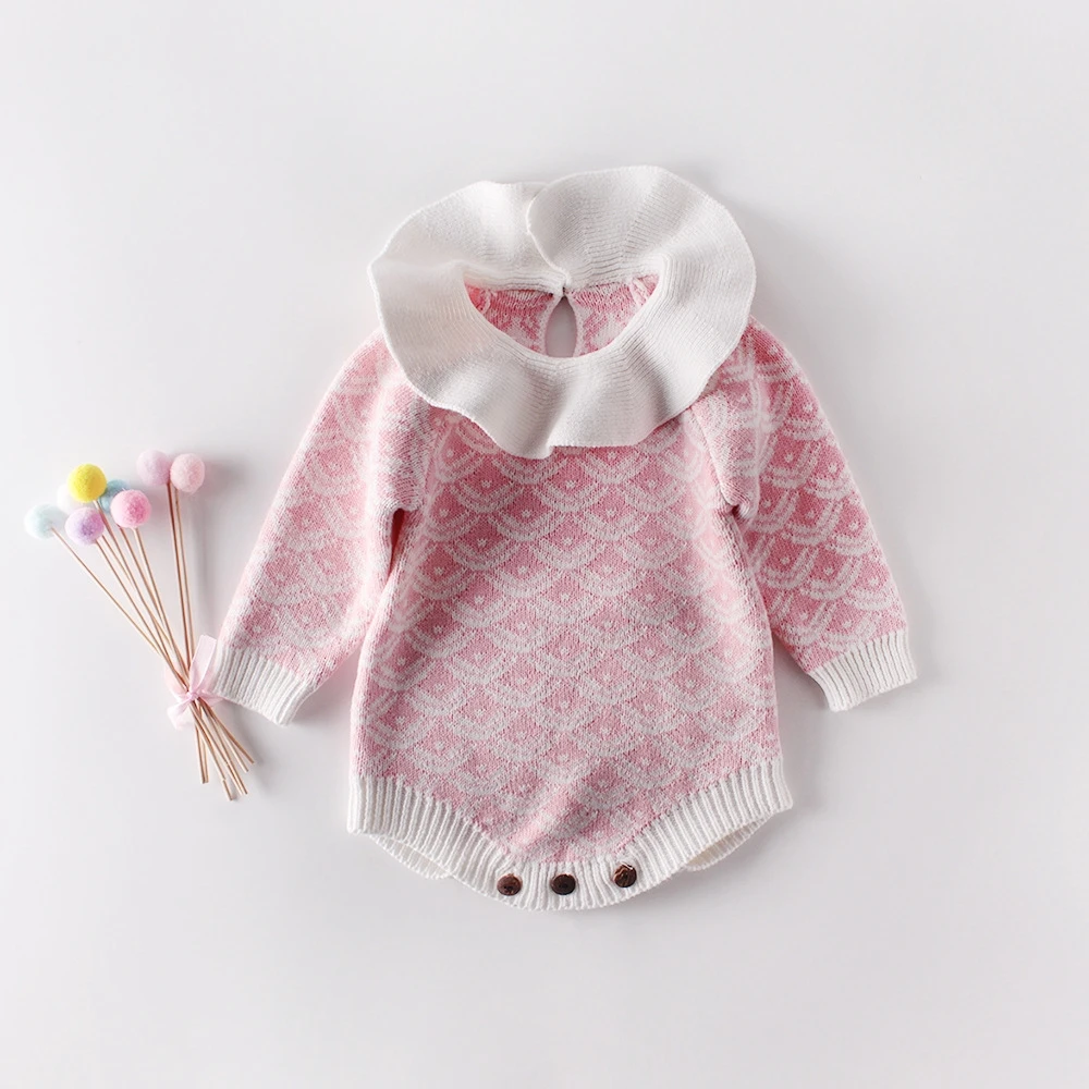 Ins/горячая распродажа Детский комбинезон с рисунком рыбьей чешуи для