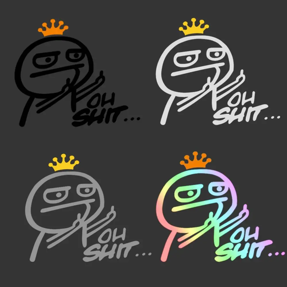 1 шт. автомобильный мультипликационный стиль Стикеры s Смешные автомобильные