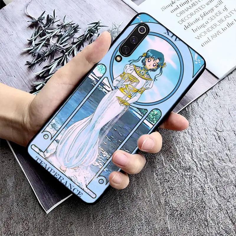 

sailor moon tarot card Phone Case Phone Case For Xiaomi mi9 mi8 F1 9SE 10lite note10lite Mi8lite Back Coque xiaomimi5x