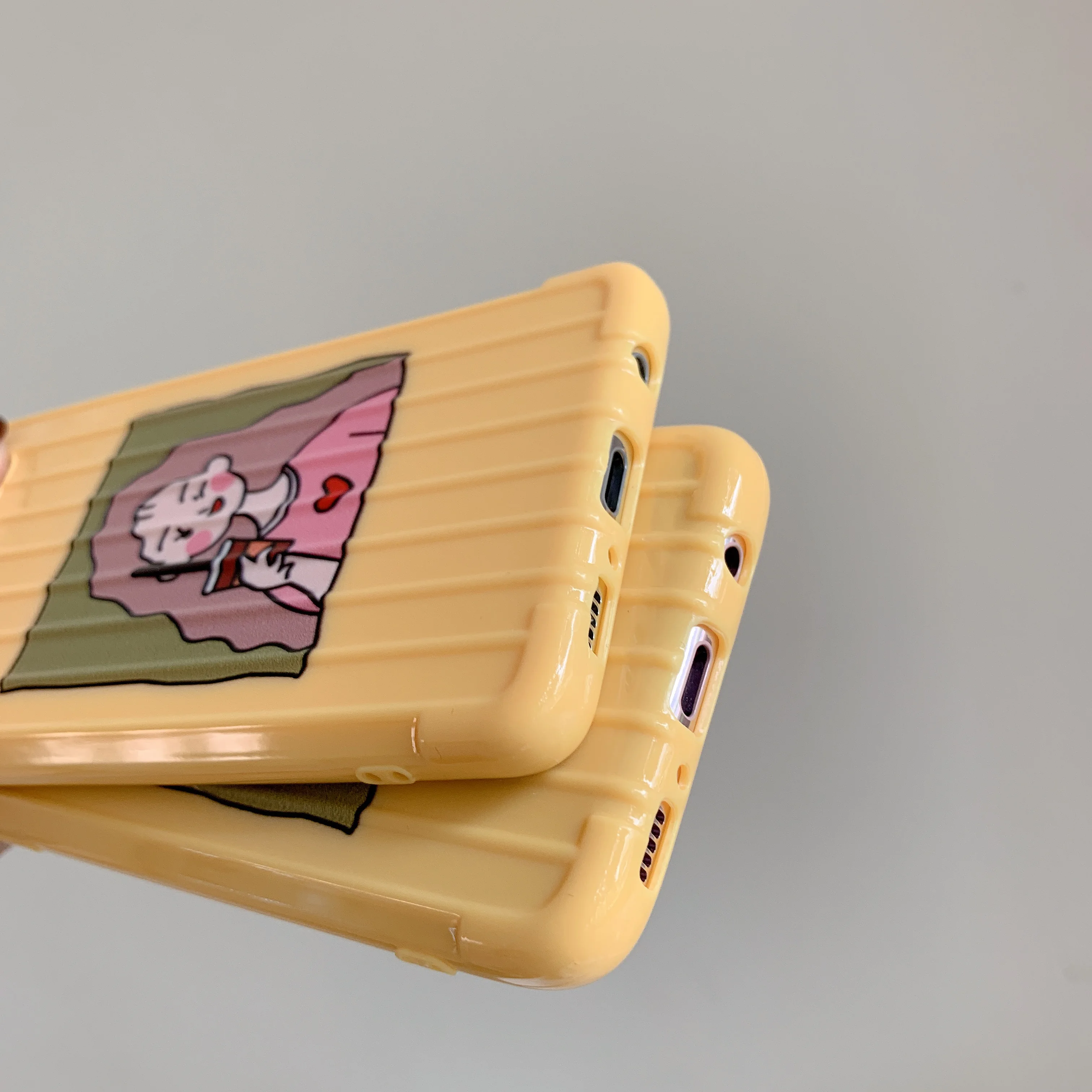 YHBBCASES мягкие чехлы для samsung Galaxy S10 Plus S8 S9 шикарный 3D Чемодан дизайнерский чехол Note 9|