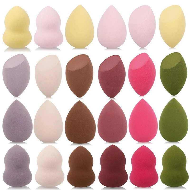 

Beauty Blender1Pc Cosmetic Puff Powder Puff Smooth Women's Makeup Foundation Sponge Beauty To Make Up Tools & Accessories puff