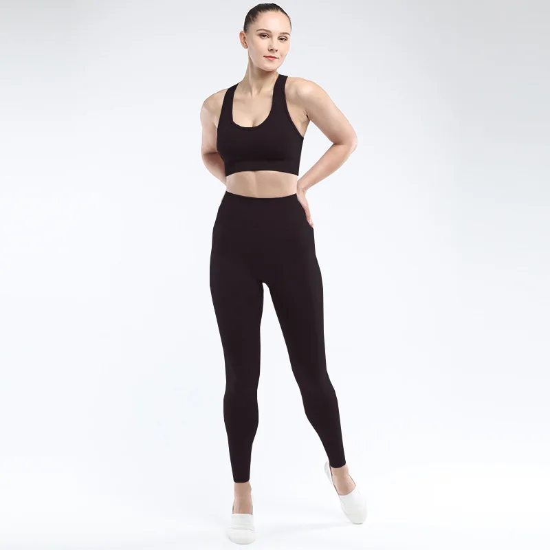 

2/3/PCS Seamless Yoga Sets Women Fitness Clothing Workout Sportswear High Waist Push Up Pants Gym Leggings Sports Suits