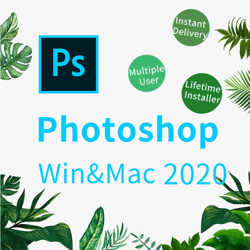

Photoshop 2020 is suitable for one-button installation without activation of Win and Mac