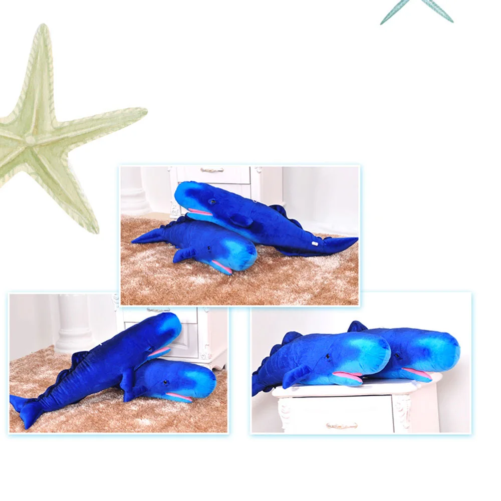 Милые детские плюшевые игрушки сперма Кит морская имитация животное детская