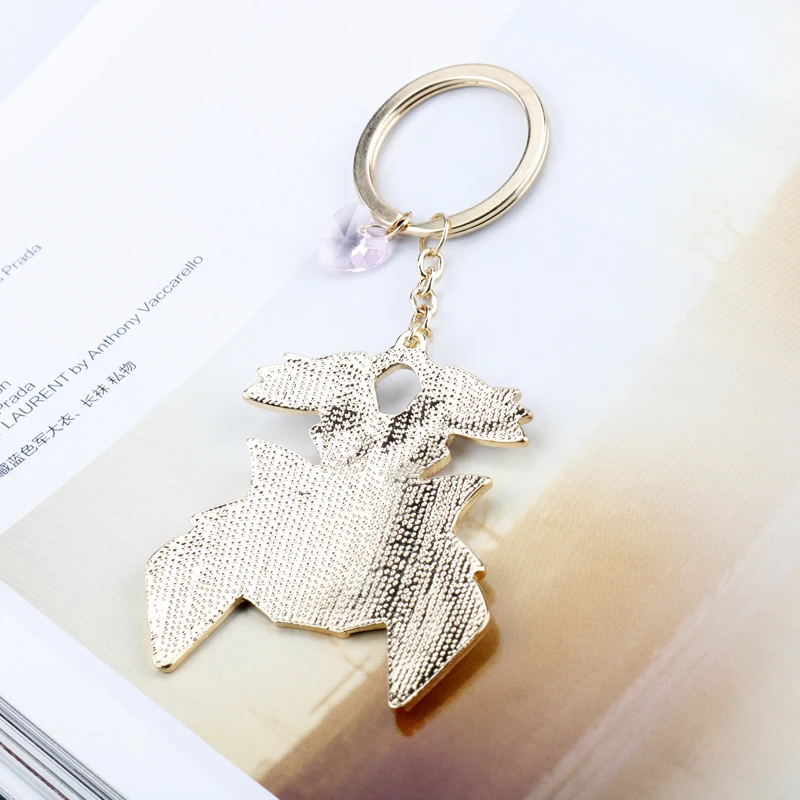 

Anime Moon Cosplay Keychain Cute Girl Clothes Decoration Bag Pendant Key Rings Key Holder Car Girl Jewelry Gift