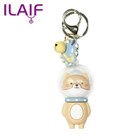 diy doll cute pendant spaceman keychain silicone key ring pendant cartoon key chain bag car pendant fashion gift