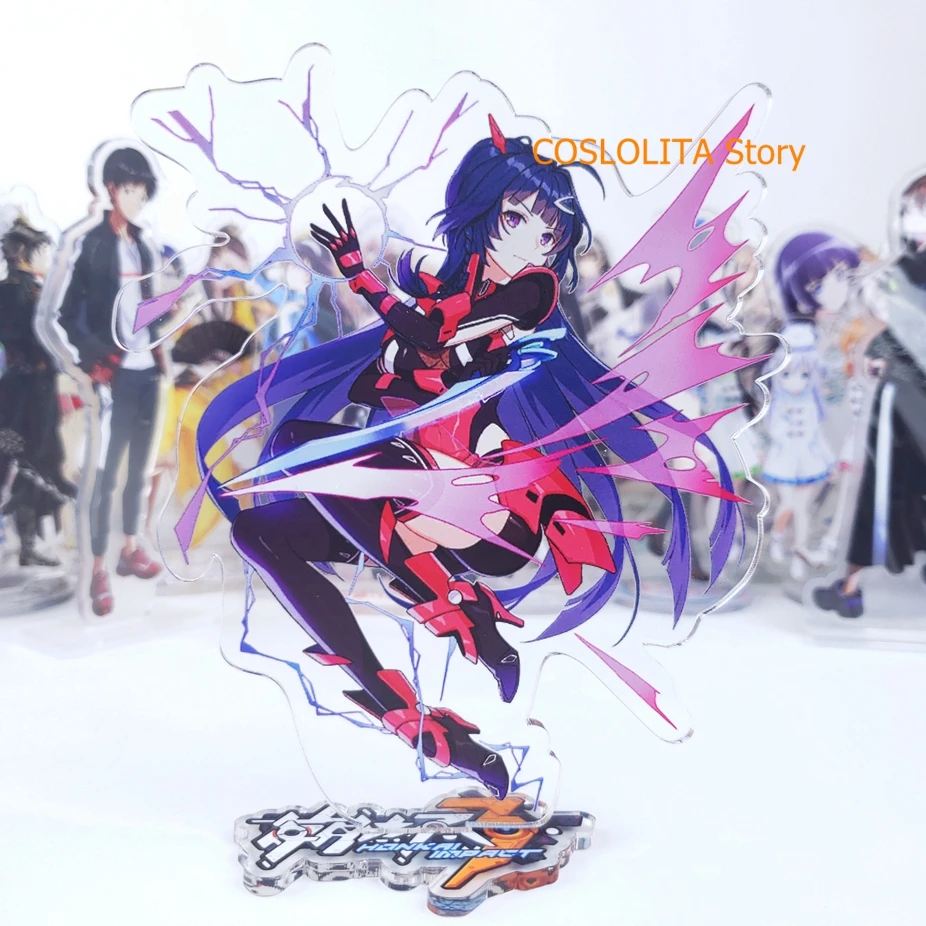 Аниме Honkai Impact 3 киана каслана милый брелок подставка фигурка акриловая модель