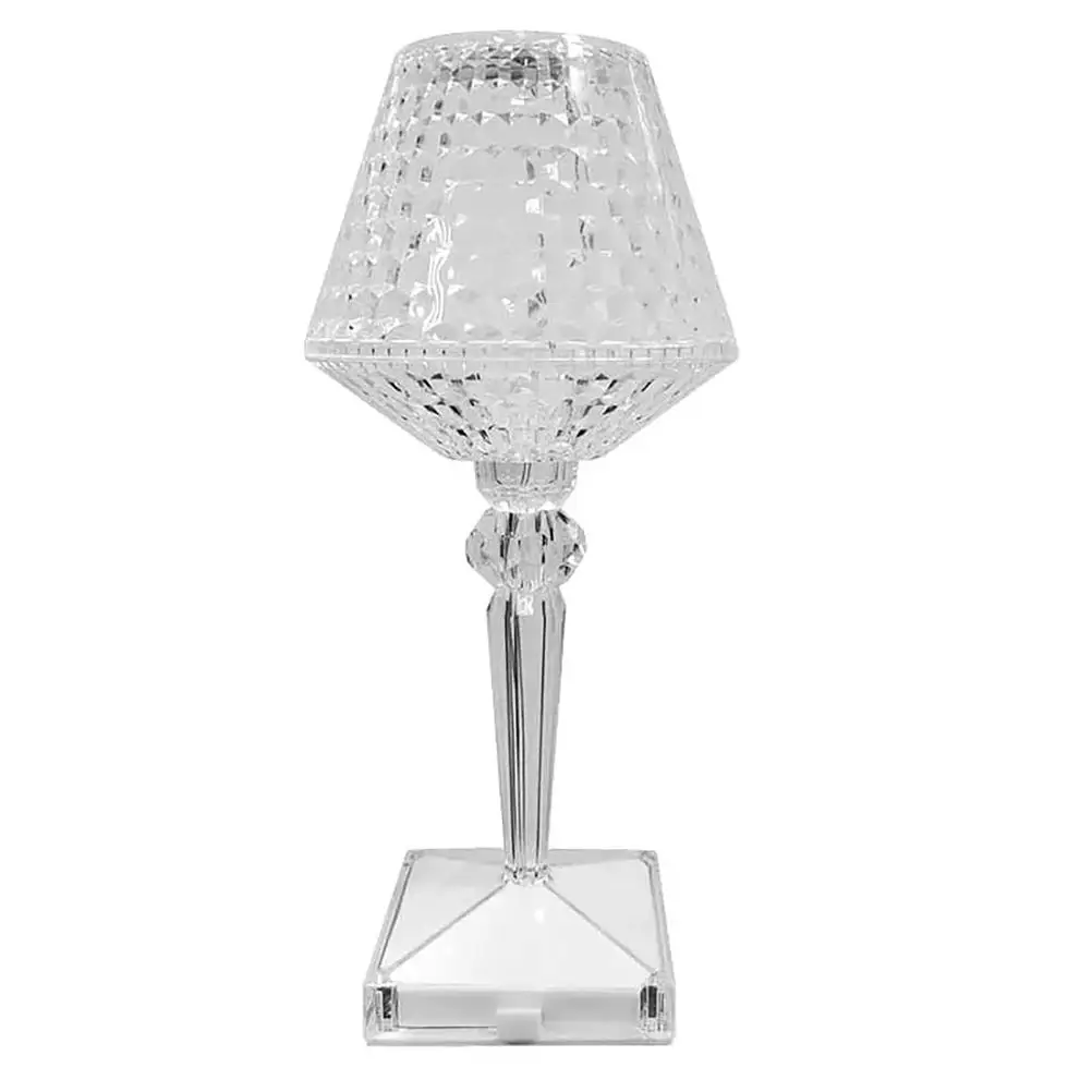 

Crystal Table Lamp Touch Control Crystal Lamp Dimmable Nightstand Lamp USB Charging Crystal Bedside Lamp for Bedroom Living Room