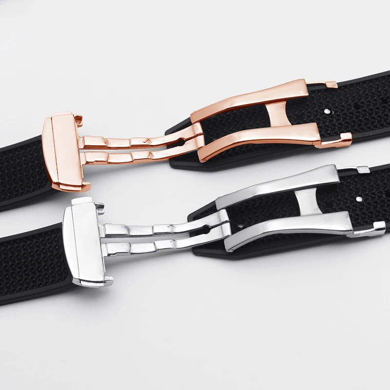 Ремешок из силикона и резины с интерфейсом Arc браслет для часов Omega Speedmaster