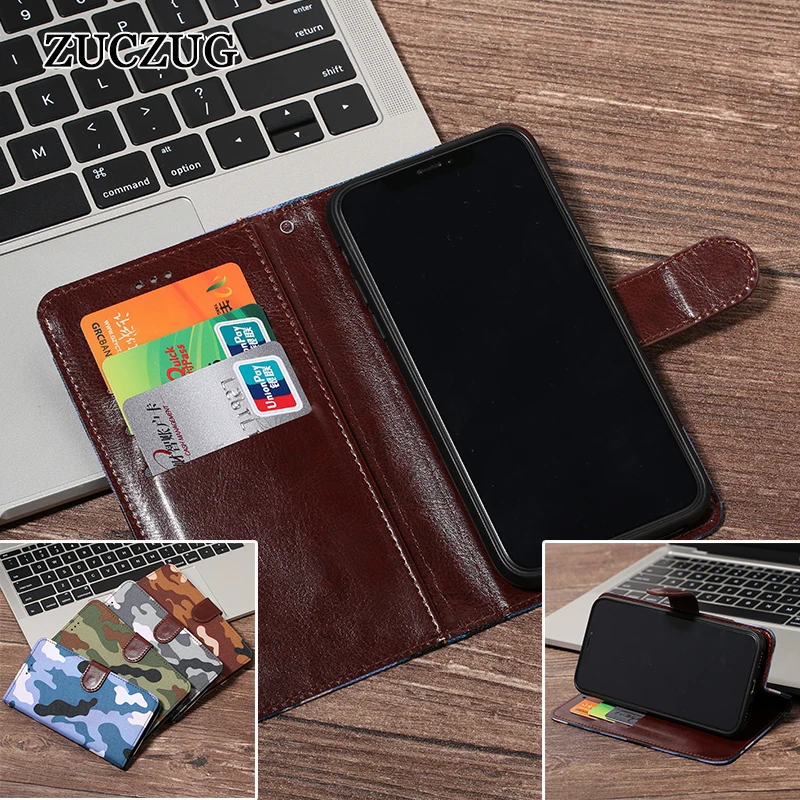 Камуфляжный кожаный чехол-бумажник армейского зеленого цвета для iPhone 6 6S 7 8 Plus iphone